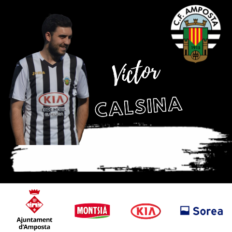 Club Futbol Amposta : NOTÍCIES : COMUNICAT OFICIAL: RENOVACIÓ del defensa VÍCTOR CALSINA.